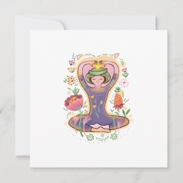 Cartão de inspiração para o dia da mãe (Frente)