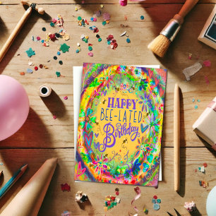 Cartão de inspirividade "Feliz Aniversário Anive