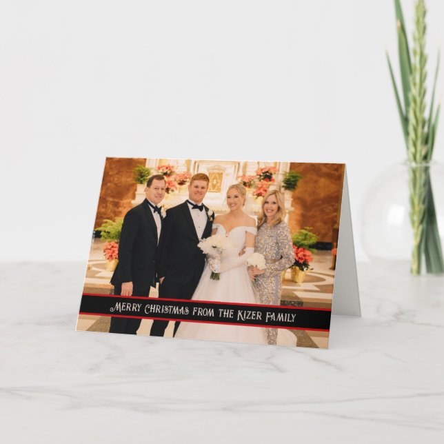 Cartão de Inspirividade Moderno para o Natal (Frente)