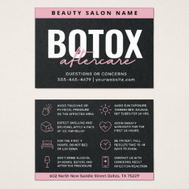Cartão de Instruções de Pós-Tratamento de Botox Pr