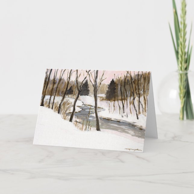 Cartão de Inverno (Frente)