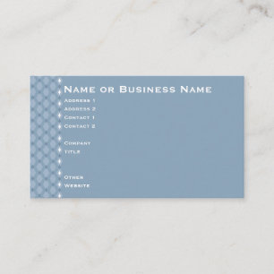 Cartão de inverno de aço azul