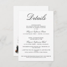 Cartão de Invólucro da Vila Halloween