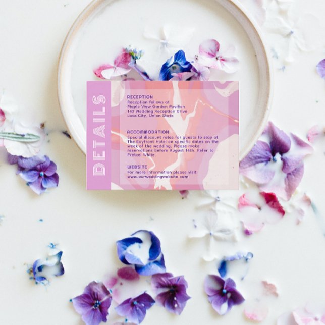 Cartão de Invólucro de Abstrato de Arte de Pastel  (Criador carregado)