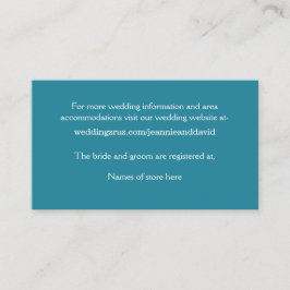 Cartão de Invólucro White Beach