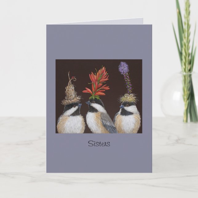 Cartão de irmã (Frente)