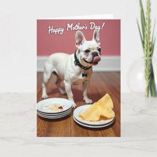 Cartão de Jantar Canino no Dia das Mães