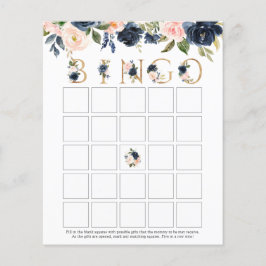 Cartão de Jogo de Bingo de Bebê