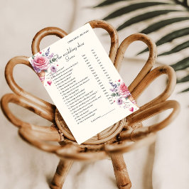 Cartão de jogo de calçado de Boho Sorvete Weding