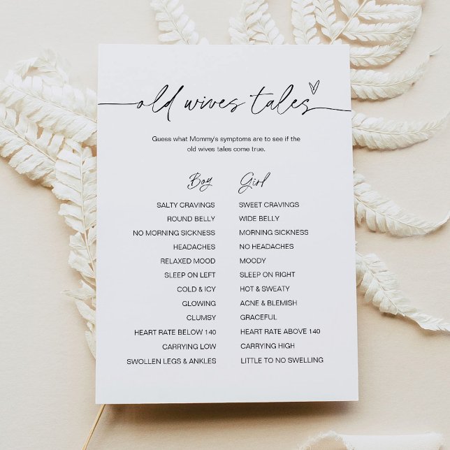 Cartão de Jogo de Chá de fraldas para Esposas Velh (Criador carregado)