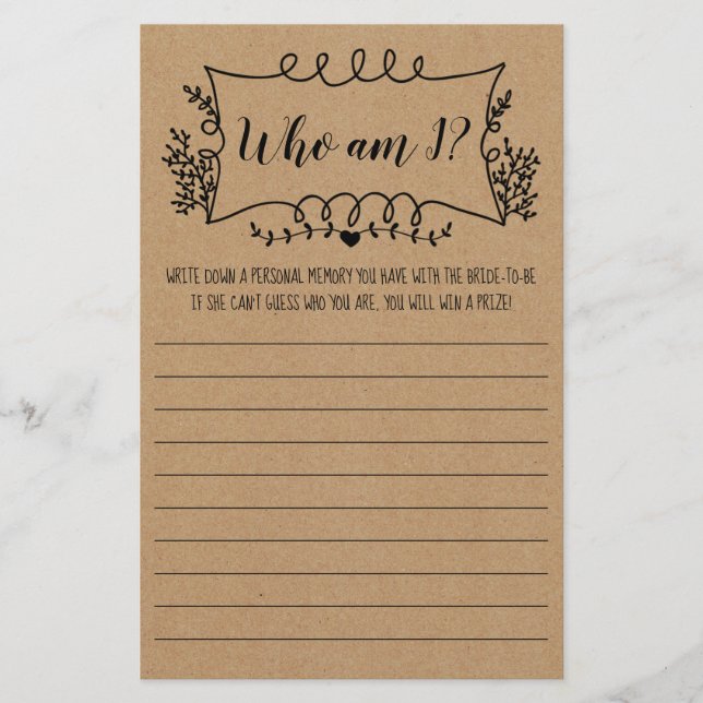 Cartão de jogo de chá de panela que sou eu (Frente)