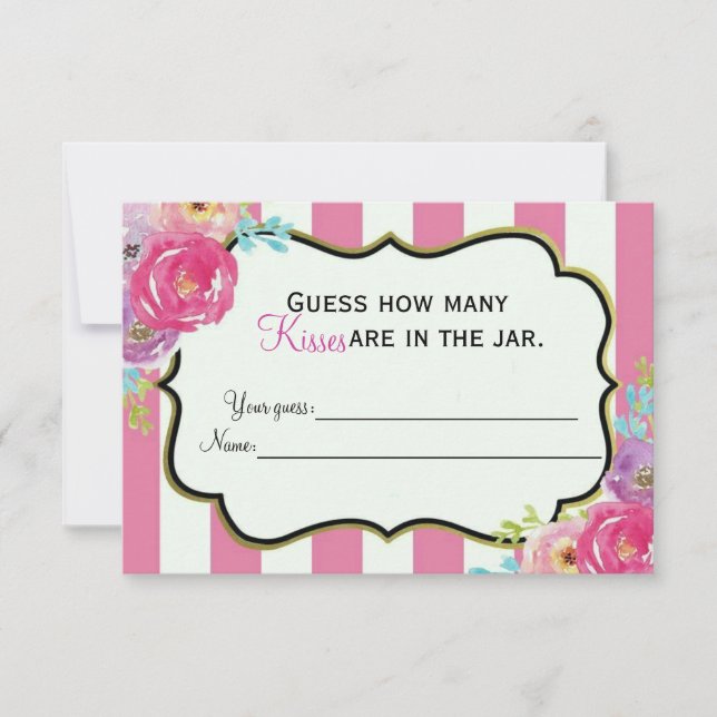 cartão de jogo do Brunch do chá de panela (Frente)