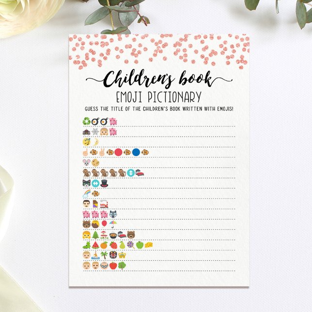 Cartão de Jogo Emoji de Livro Infantil (Criador carregado)