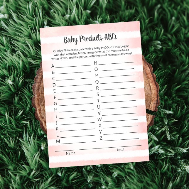 Cartão de Jogo para Bebê Brancinho Rosa Branco (Criador carregado)