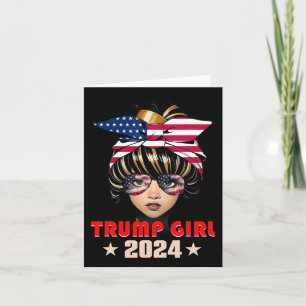 Cartão De Julho Trump 45 47 Trump Girl 2024