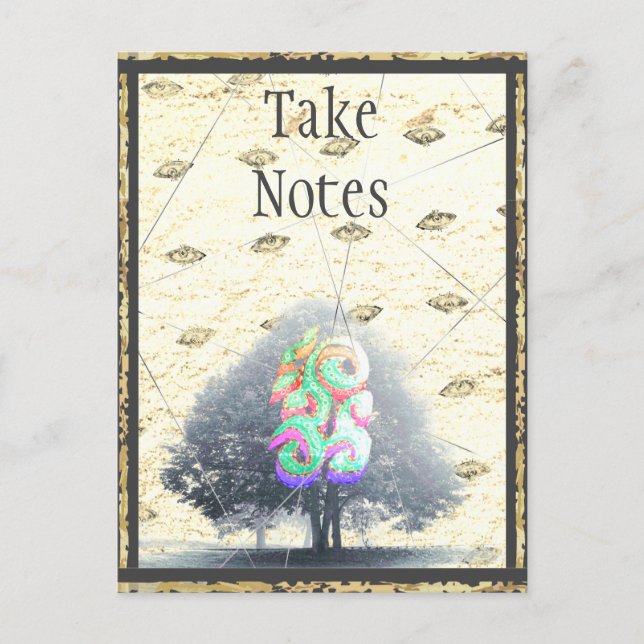 Cartão de Junção n.o 13: Toma nota de tudo (Frente)