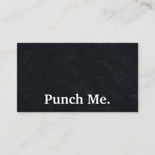 Cartão de Lealdade a Preto Minimalista Moderno