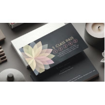 Cartão de Lealdade de Classe de Instrutor de Medit