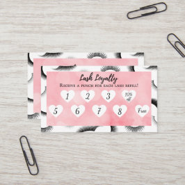 Cartão de Lealdade de Preenchimento de Extensão La