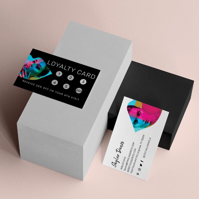 Cartão de Lealdade para Artista de Maqueamento de  (Criador carregado)