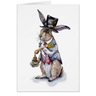 Cartão de Leis de Marcha Steampunk