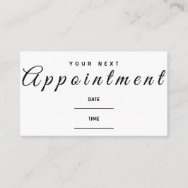 Cartão de Lembrança de Compromisso de Música Sua P