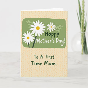 Cartão de Lembrança do Dia das Mães Floral