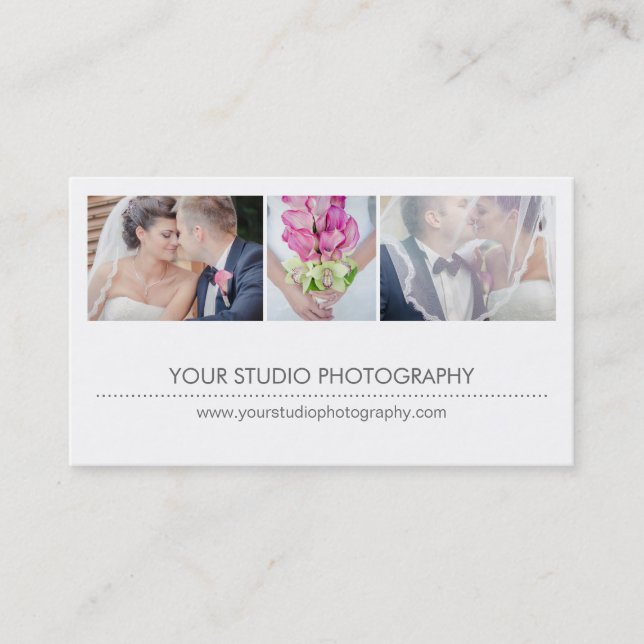 Cartão de Lembrete de Compromisso de Colagem Moder (Frente)