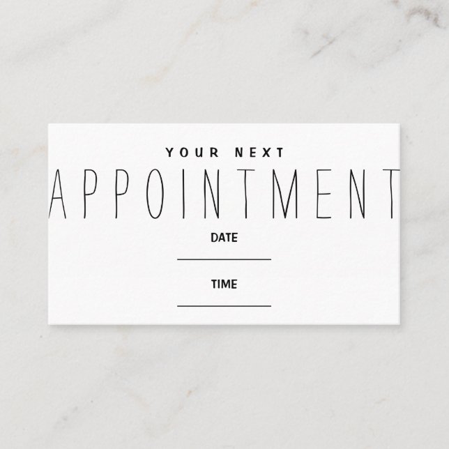 Cartão de Lembrete de Compromisso de Música Sua Pr (Frente)