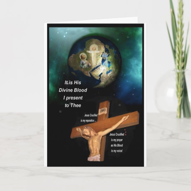 Cartão de Lenton para Pessoas Religiosas (Frente)