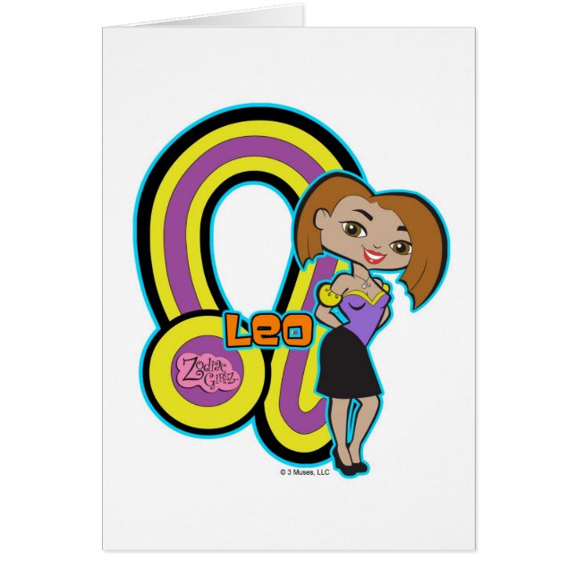 Cartão de Leo (Frente)