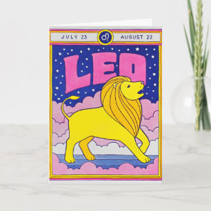 Cartão de Letterpress Leo