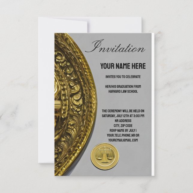 Cartão de Licenciado para Faculdade de Direito Per (Frente)