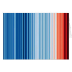 Cartão de Listras de Aquecimento Temp Global 185