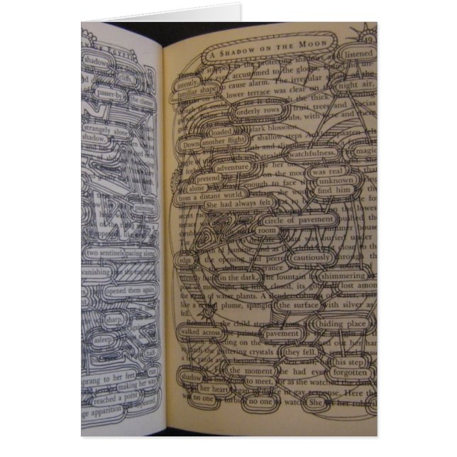 Cartão de livro alterado (Frente)