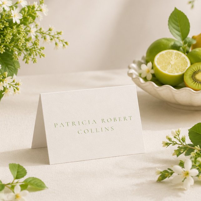 Cartão de Local de Casamento com Caligrafia em Mar (Criador carregado)