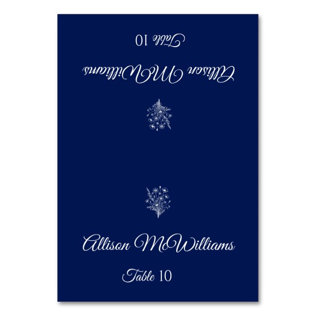 Cartão de Local de Casamento — Legância Vegetarian (Frente)