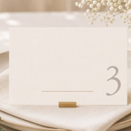 Cartão de Local de Casamento Minimalista em Marrom