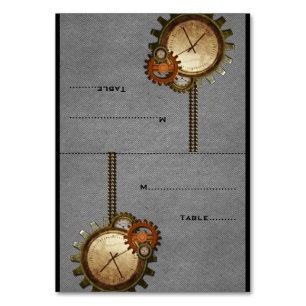 Cartão de Localidade de Relógio de Vintagem da cin