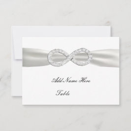 Cartão de Localização de Mesa de Casamento Diamant