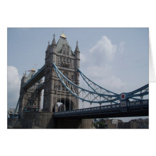 Cartão de Londres da ponte da torre