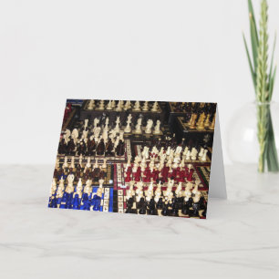 Cartão de Loucura de Conselhos de Xadrez