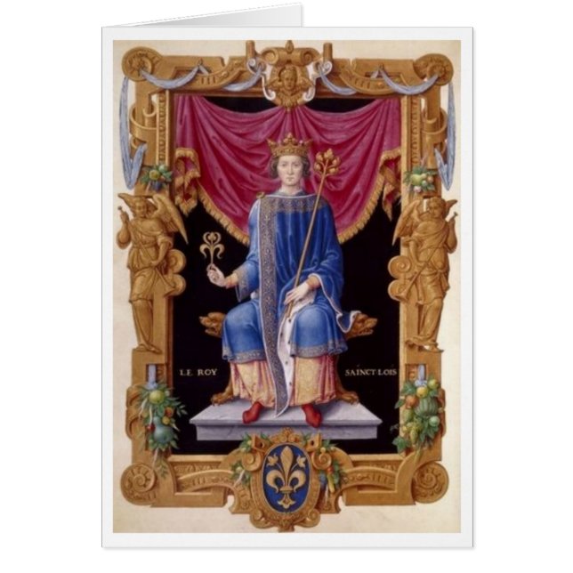 Cartão de Louis IX Boyking (Frente)