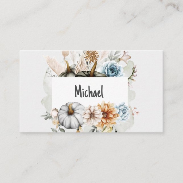 Cartão De Lugar ação de agradecimento feliz (Frente)