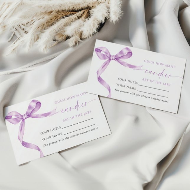 Cartão De Lugar Arco lavanda Quantas Canais Placa de Jogo de Chá (Criador carregado)