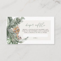 BRYN Cute Jungle Safari Fralda Raffle