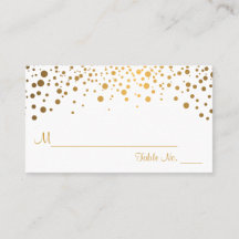 Chevron branco e Dourado e pontos Confetti 2