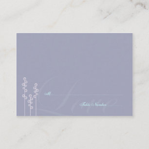 Cartão De Lugar ::custom: Hollyhock & Ampersand Place Card v2