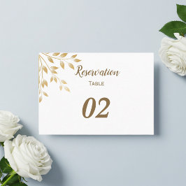 Cartão De Lugar Elegant wedding placeholder