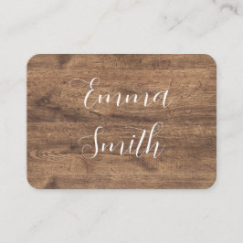 Cartão De Lugar Eucalyptus Greenery Wedding Place Card | Rustic